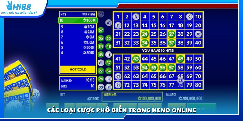 Những hình thức đặt cược thường gặp